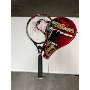 Wilson Zap Hammer Tennis Racket WITH Cover Oversize 110in Head Size Graphite